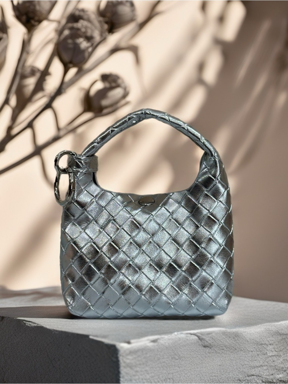 Woven Bag Charm/Keychain